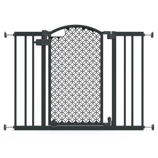 Summer by  Modern Home Walk-Thru Safety Pet and Baby Gate, 28'-42' Wide, 30' Tall
