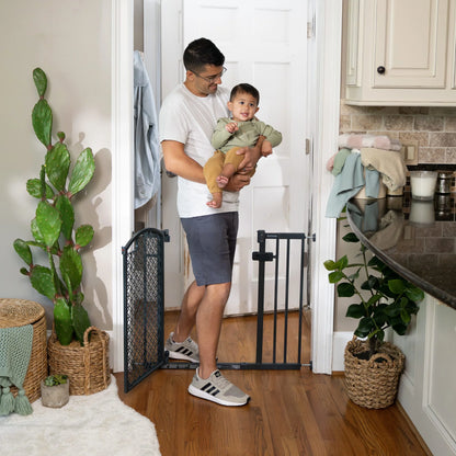 Summer by  Modern Home Walk-Thru Safety Pet and Baby Gate, 28'-42' Wide, 30' Tall