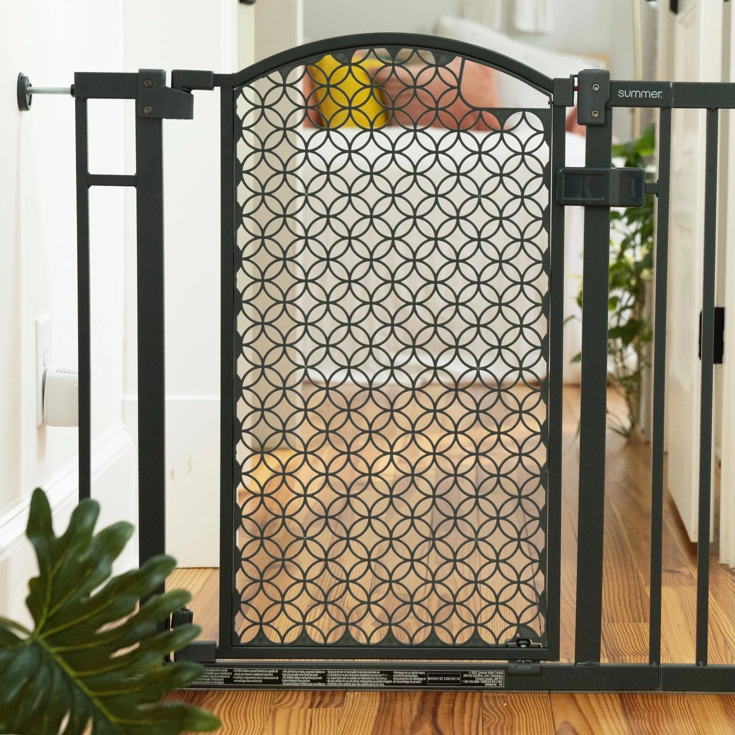 Summer by  Modern Home Walk-Thru Safety Pet and Baby Gate, 28'-42' Wide, 30' Tall